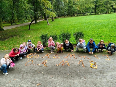 ''Operacja jesień'' - klasa 1b w akcji